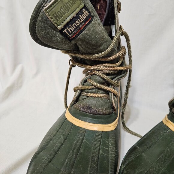Vintage Hodgman Boots Thinsulate Ultra Insulation Outdoor Shoes Men Size 13 - Picture 4 of 16